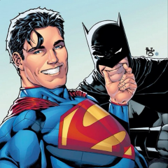 What do the Superman and Batman characters have in common?