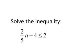 Solve the inequality:
2p + 5 > -3p - 10
