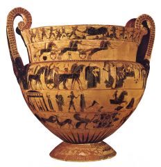 An ancient Athenian vase painter of the black-figure style; his most celebrated work today is the Francois Vase