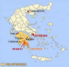 Region around Sparta