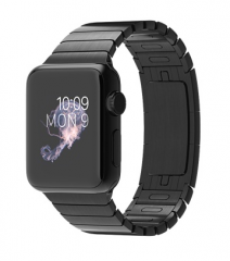 38mm Space Black Case with Space Black Stainless Steel Link Bracelet