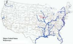 streams and rivers that "move" across the land.