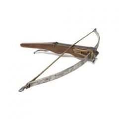 The crossbow was a useful and deadly weapon. The disadvantage of the crossbow is that it took a long time to load and fire.