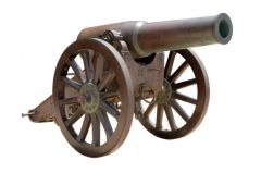 Cannons were being used by the 1300s, but they were too heavy and expensive to be practical. Improvements in metalworking made for lighter, cheaper cannons and cannonballs. Cannons were used in both sieges and pitched battles.