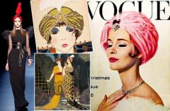 Same as Egyptian inspiration!

1920's!
(1923-1924)

Think big colourful necklaces and head pieces.