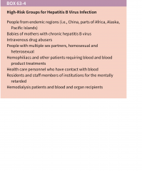 Vaccinationen er anbefalet til babier med kronisk HBV-syge mødre, børn, stofmisbrugere, mennesker med flere sexpartnere, osv. og mennesker i højrisikogrupper. Højrisikogrupper omfatter endemiske regioner som Kina, dele af aftika, alaska og sti...