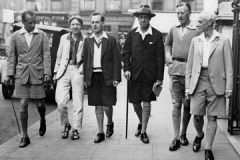 1940's

Hollywood was a large influence in menswear.

Men started wearing shorts.