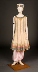 P. Poiret - inspired by Egyptian dress to wear over sultan pants.
