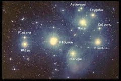 They used the Pleiades, which is a cluster of stars. In December, they rise just as the sun sets and in June, they are first visible in the morning sky. When they were less bright, drought was expected.