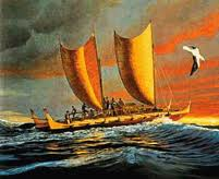 What did the Polynesian navigators memorize in order to steer their canoes while at sea?