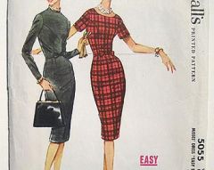 1950's 

Very tight - cinched at waist and tight around legs.