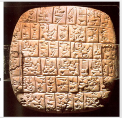 Cuneiform 2400 BCE