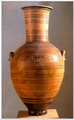 Geometric Amphora 
760 BCE