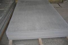 A factory-manufactured panel, 1/4" to 3/4" thick, 32" to 48" wide, and 3' to 10' long, made from aggregated and reinforced portland cement.