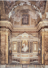 Rome, Santa Maria della Vittoria, Cornaro Chapel 1647-51**

Architect: Bernini