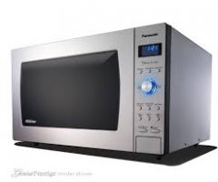the microwave oven.