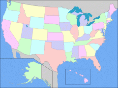 The us is made up of States