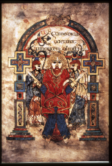 “Arrest of Jesus” from the Book of Kells, 8th c.