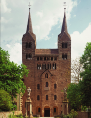 Westwork of the abbey church, Corvey, Germany, 873–885.