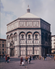 Baptistery of San Giovanni, Florence, Italy, dedicated 1059.