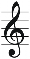 At the start of each line of music we need to write a clef.  What is this called?