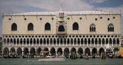 Doge’s Palace, Venice, Italy, begun ca. 1340–1345; expanded and remodeled, 1424–1438.
