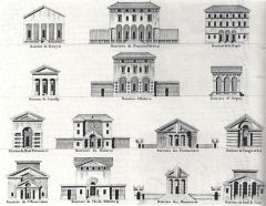 Barrieres 
1766
Paris
Ledoux
Neo-Classicism 
on simple path of symmetry