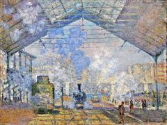 #116 


The Saint-Lazare Station


Claude Monet 


1877 C.E.


_____________________


Content: 