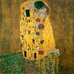#128 


The Kiss 


Gustav Klimt    


1907 - 1908 C.E. 


_____________________


Content: 