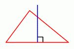 A line (or ray or segment) that is ⊥ to a side of the triangle at the midpoint