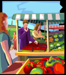 Sell Food at the Market