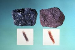 

                                
                                                        
                                color of mineral in powdered state