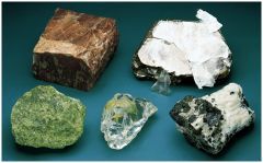 
minerals containing silicate ion, most common, (90% of) continental crust, includes quartz, feldspar, mica