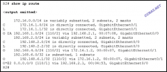 Refer to the exhibit. What can be concluded about network 192.168.4.0 in the R2 routing table?