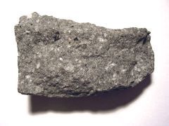 
high in silicate, some iron and magnesium, second to last to 
crystallize, found on convergent boundaries/volcanic island arcs, 
includes andesite