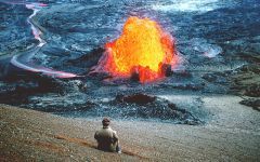 
aka volcanoes, any magma (lava) that cools outside of the earth