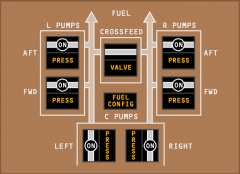 What does PRESS light in the pump switch indicate?