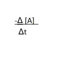 

For the reaction,
 A ---->B , this rate is equal to _____ for the appearance of B.