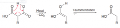 1. [1,5] Pericyclic reaction 2.keto-enol tautomerization