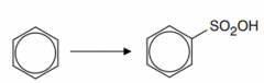 Benzene to benzene sulfonic acid