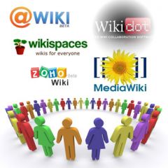 wikipedia.org 
Wikispaces
Media wiki
