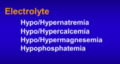 What can all of these cause? 
 
Should you correct hyponatremia slowly or quickly? What could if cause if not corrected properly?