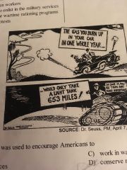 This World War II cartoon was used to encourage Americans to
A. Buy war bonds 
B.Serve in the armed forces 
C. Work in War industries.
D. Conserve natural resources 