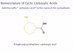 The carboxylic acid group has priority over all groups. 