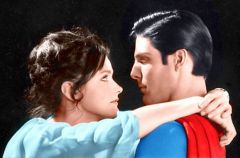 List some examples from Superman that showed Lois Lane in a traditional gender role.