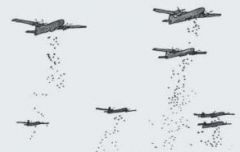 bombardeo aéreo