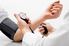 Blood pressure in the body drops