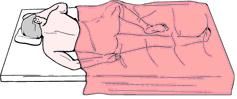 The position pictured below is the  

  a. dorsal recubent. 
b. jacknife. 
c. knee-chest. 
d. Sim's.