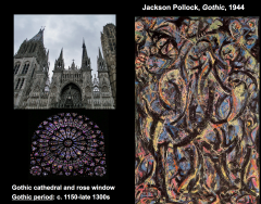 Jackson Pollock, Gothic
