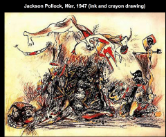 Jackson Pollock, War